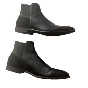 Calvin Klein Black Chukka Boot Men’s size 105 black leather suede ankle shoes.